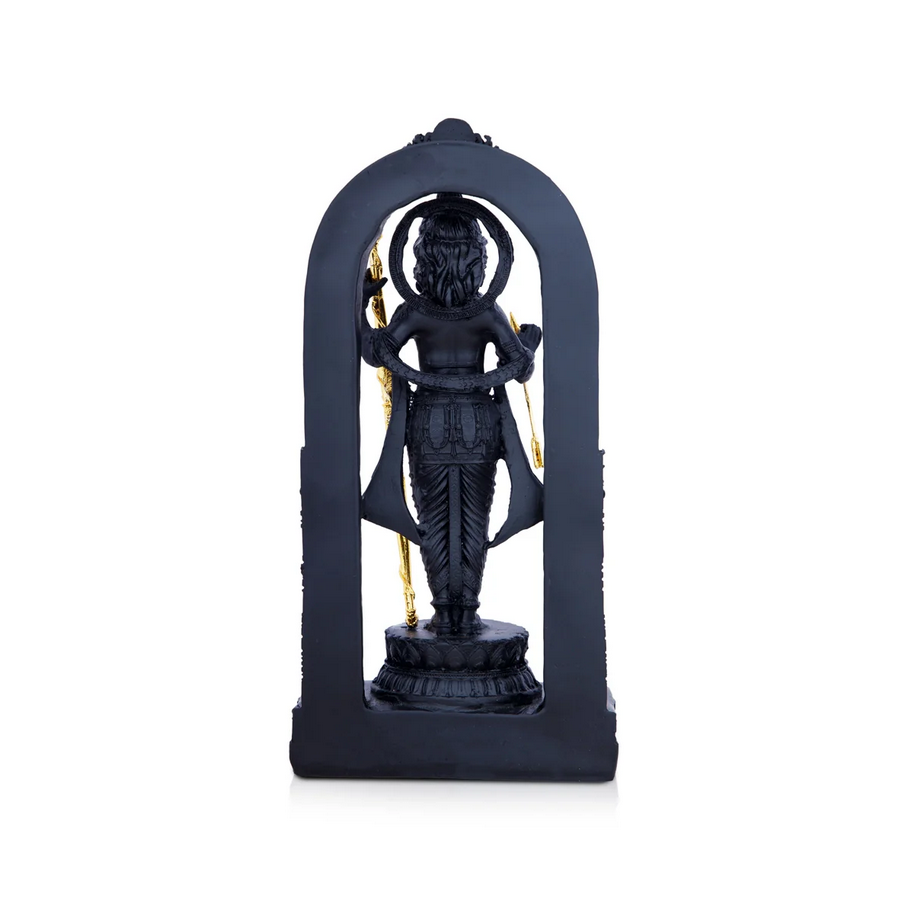 Ayodhya Rama Idol | Poly Resin Statue/ Black Ayodhya Ramar Statue for Pooja