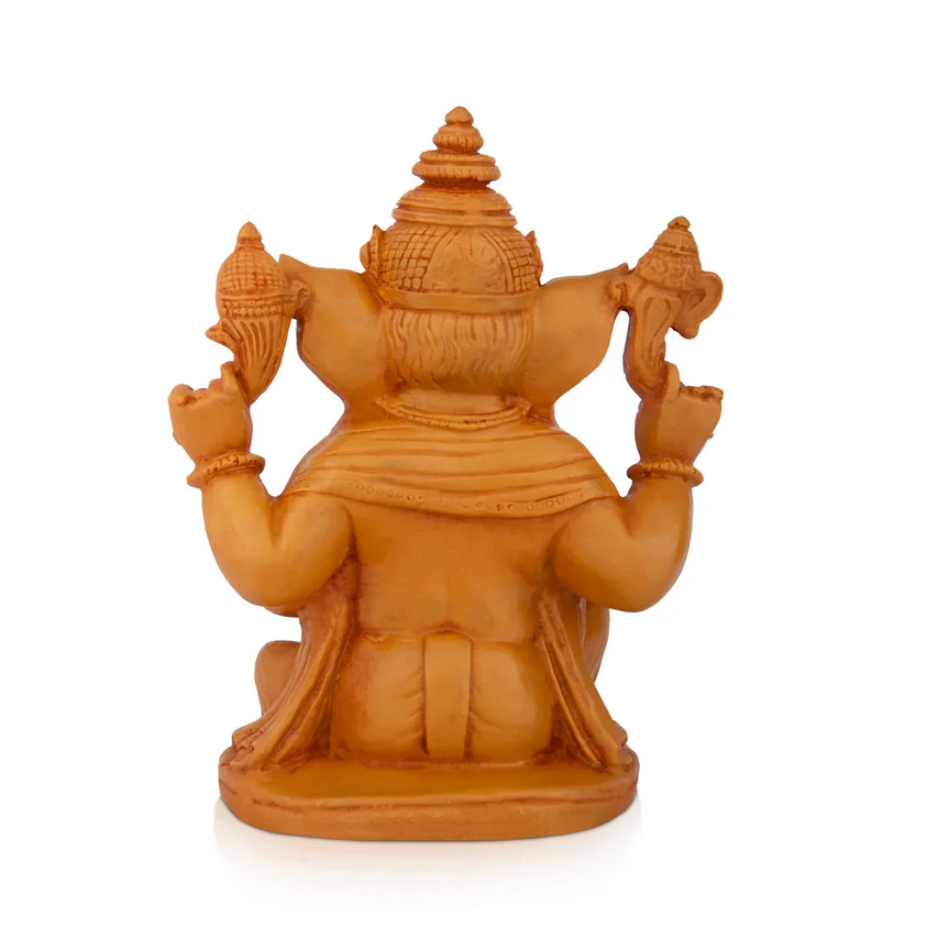 Ganesh Statue | Wooden Polish Statue