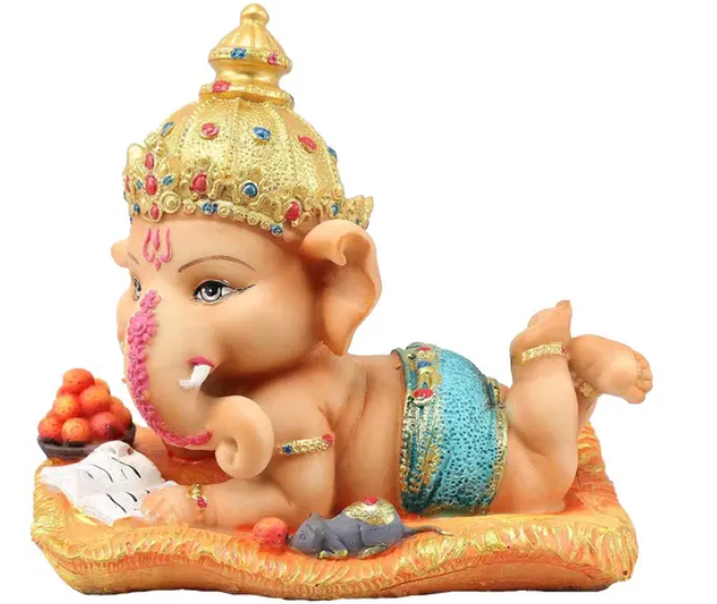 Ganesh Idol for Home Décor & Decorative Ganesha Statue for Decoration