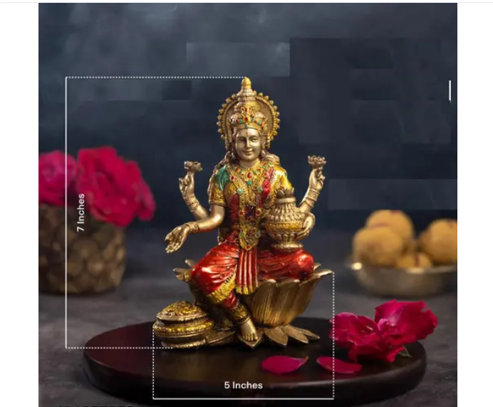 Maa Laxmi Idol , vigrahamu, ammavari idol for puja, Diwali Poojan Mata Lakshmi