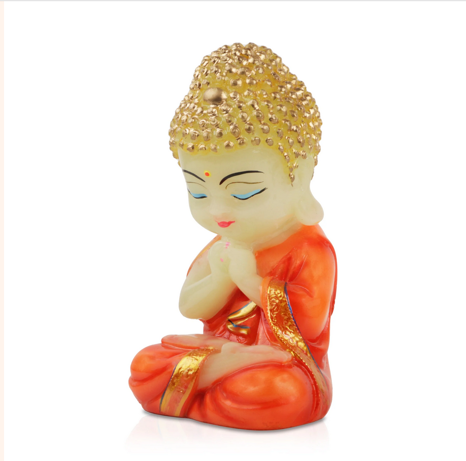 Buddha Statue | Resin Buddha Murti/ Radium Buddha Statue for Home Decor